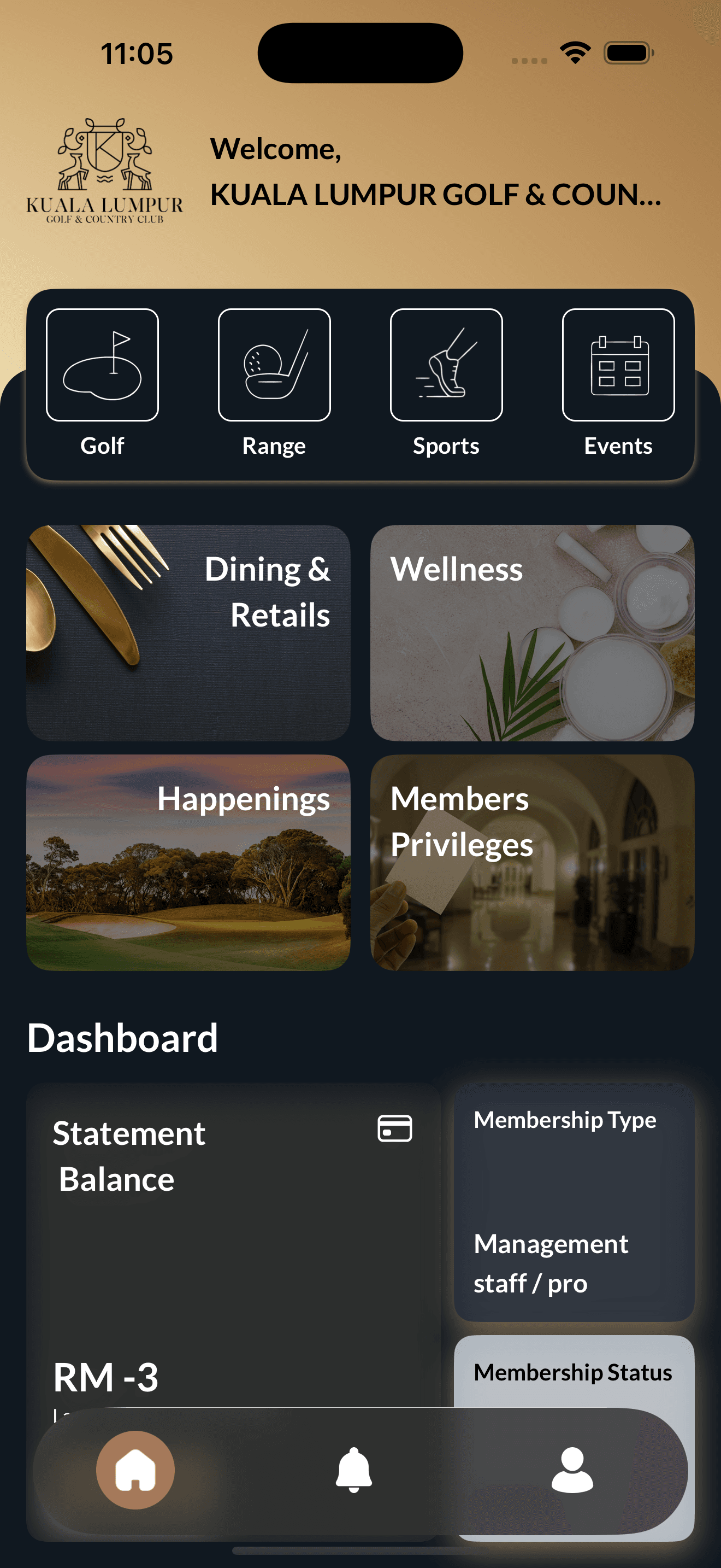 KLGCC — Club Home
