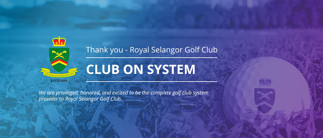 Albatrozz Awarded ROYAL SELANGOR GOLF CLUB System